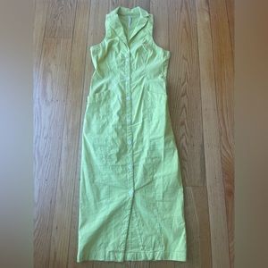 Anthropologie Sleeveless Shirt Dress. Size 6.
